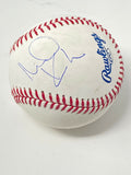 Michael Keaton Signed Autographed MLB Baseball Batman Beetlejuice Beckett COA