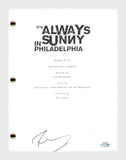 Rob McElhenney Signed IT'S ALWAYS SUNNY IN PHILADELPHIA Ep201 Script ACOA COA