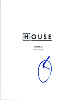 Omar Epps Signed Autographed HOUSE Pilot Episode Script COA VD