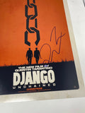 Quentin Tarantino Signed Django Unchained 11x17 Movie Poster Beckett COA