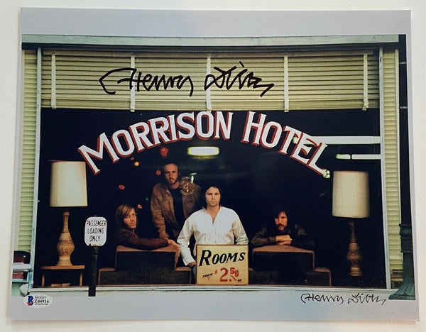 Henry Diltz Signed Autographed 11x14 Photo The Doors Photographer Beckett COA