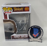 Corey Taylor Signed Autographed Funko Pop Figure Slipknot #177 Beckett Proof COA