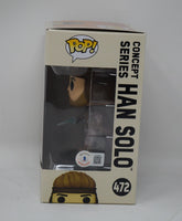 Alden Ehrenreich Signed Autograph Funko Pop Star Wars Han Solo 472 Beckett COA