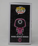 Hwang Dong-hyuk Squid Game Signed Autograph Funko Pop Round Masked Worker PSA