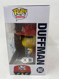 Hank Azaria Signed Funko Pop The Simpsons Duffman #902 Autograph Beckett COA