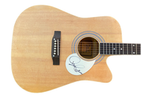 Elvis Costello Signed Autographed Full Size Acoustic Guitar ACOA COA