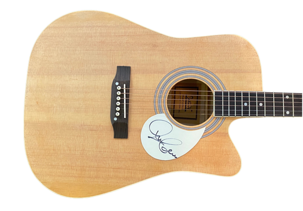 Elvis Costello Signed Autographed Full Size Acoustic Guitar ACOA COA