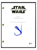 JJ Abrams Signed Autographed STAR WARS THE FORCE AWAKENS Script Beckett BAS COA
