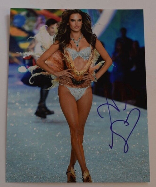 Alessandra Ambrosio Signed Autographed 11x14 Photo Model Hot Sexy COA VD