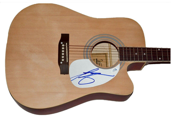 Luke Bryan Signed Autographed Full Size Acoustic Guitar Country Music ACOA COA