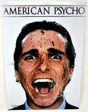 Christian Bale Signed Autograph American Psycho 12x18 Movie Poster Beckett COA