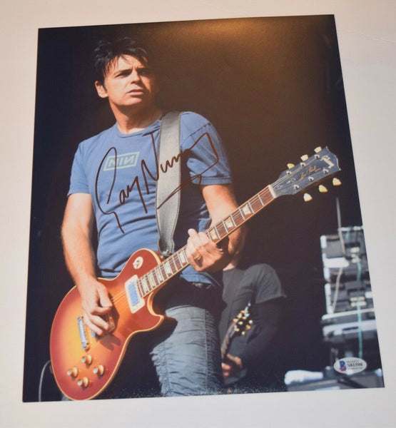 Gary Numan Signed Autographed 11x14 Photo Cars BAS Beckett COA