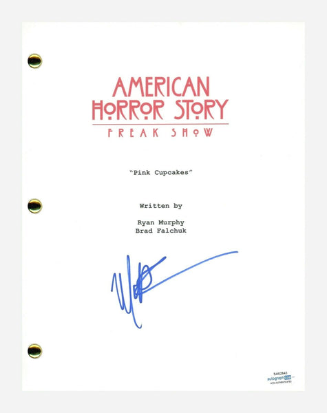 Matt Bomer Signed American Horror Story Freak Show E5 Script Transcript ACOA COA