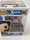 Hugh Jackman Signed X-Men Logan Funko Pop #185 Wolverine Autograph Beckett COA