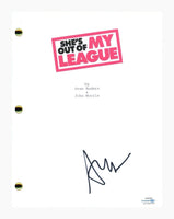 Alice Eve Signed She's Out Of My League Movie Script Screenplay ACOA COA