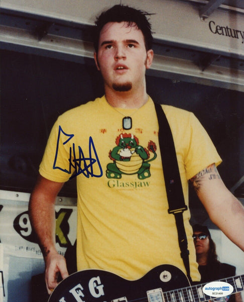 Chad Gilbert New Found Glory Signed Autograph 8x10 Photo Guitarist ACOA COA