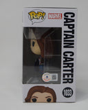 Hayley Atwell Signed Autograph Funko Pop Captain Carter Doctor Strange BAS COA