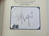 Ted Nugent Signed Ted, White, And Blue Hardcover 1st Edition Book Beckett COA