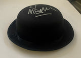 Malcolm McDowell Signed Autographed A Clockwork Orange Black Top Hat Beckett COA