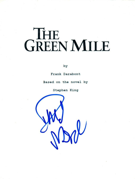 David Morse Signed Autographed THE GREEN MILE Full Movie Script COA