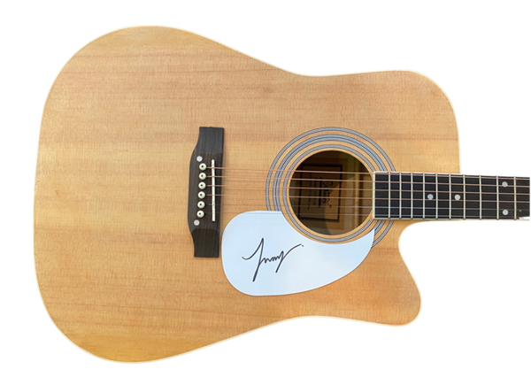 Cat Stevens Signed Autographed Full Size Acoustic Guitar Yusuf Islam ACOA COA