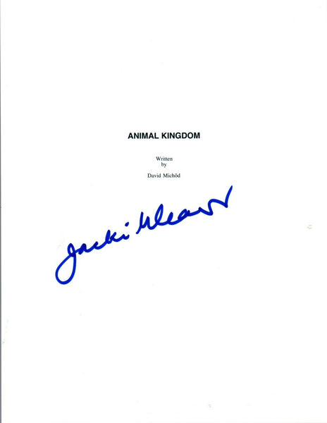 Jacki Weaver Signed Autographed ANIMAL KINGDOM Full Movie Script COA