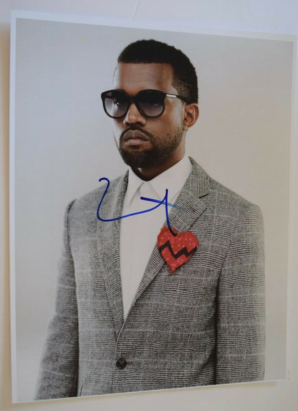 Kanye West Signed Autographed 11x14 Photo LIFE OF PABLO Rapper COA VD