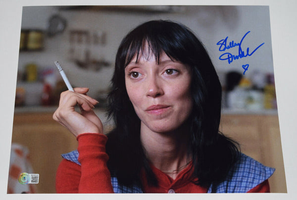 Shelley Duvall Signed Autographed 11x14 Photo The Shining Wendy Beckett BAS COA