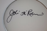 John JR Robinson Signed Autograph 10" Drumhead Michael Jackson's Drummer COA