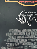 Jeff Goldblum Signed Jurassic Park Movie Poster 12x18 Photo Autograph BAS COA