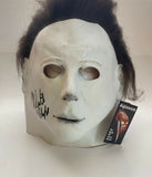 Nick Castle Signed Autograph Michael Myers Mask Halloween The Shape Beckett COA