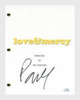 Paul Giamatti Signed Autographed Love & Mercy Movie Script Screenplay ACOA COA