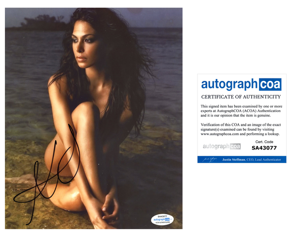 Moran Atias Signed Autographed 8x10 Photo Tyrant Model Actress ACOA COA