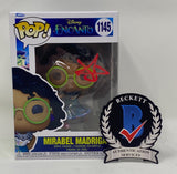 Stephanie Beatriz Signed Mirabel Madrigal Encanto Funko Pop Figure Beckett COA