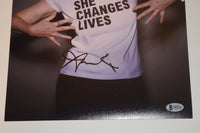 Annie Lennox Signed Autographed 11x14 Photo Eurythmics Beckett BAS COA