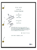 David Prowse Signed STAR WARS THE EMPIRE STRIKES BACK Movie Script Beckett COA