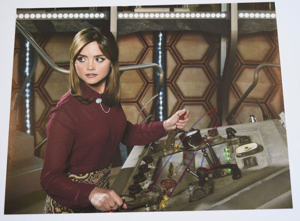 Jenna Coleman Signed Autographed 11x14 Photo Doctor Who COA
