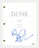 Kyle MacLachlan Signed Autograph DUNE Movie Script Screenplay ACOA COA