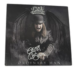 Ozzy Osbourne Signed Ordinary Man Vinyl Record Album LP Autograph Beckett COA