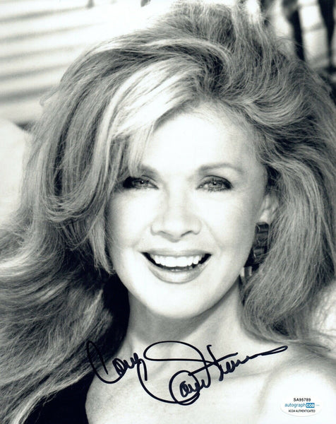 Connie Stevens Signed Autographed 8x10 Photo Stunning Actress Grease 2 ACOA COA