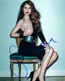 Jessica Buch Signed Autographed 8x10 Photo Hot Sexy Nude Topless Model COA AB