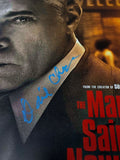 David Chase Signed The Many Saints of Newark Movie Poster Sopranos Beckett COA