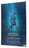 Guillermo Del Toro Signed The Shape of Water 12x18 Movie Poster Beckett COA