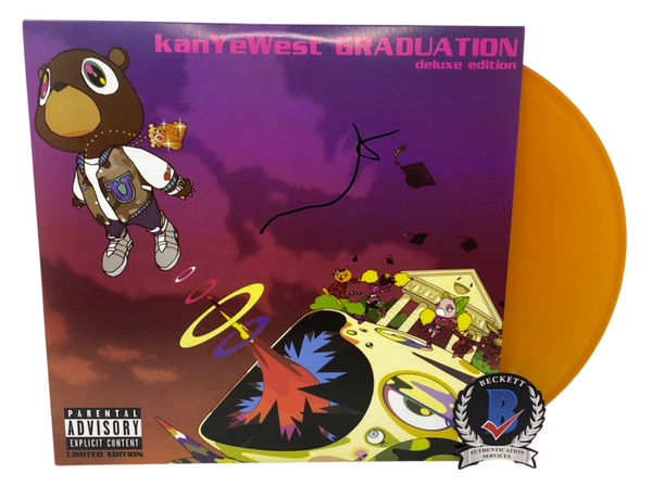 Kanye West Signed Autographed Graduation Vinyl Record Album LP Ye Kanye West Signed Autographed Graduation Vinyl Record Album LP Ye
