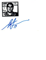 Shepard Fairey Signed Autographed 8.5x11 Photo Paper OBEY Artist COA