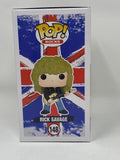 Rick Savage Signed Autographed Def Leppard Funko Pop Rocks Figure Beckett COA