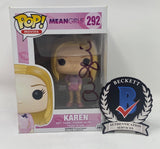 Amanda Seyfried Signed Autographed Karen Funko Pop Mean Girls Figure Beckett COA