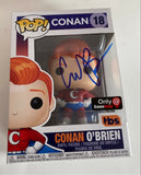Conan O'Brien Signed Autographed Funko Pop Figure Super Conan 18 Beckett BAS COA