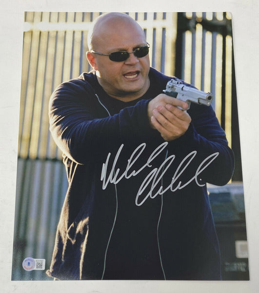 Michael Chiklis Signed Autographed 11x14 Photo The Shield Actor Beckett COA