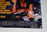 John Travolta Signed Autographed Pulp Fiction 11x17 Movie Poster Beckett COA